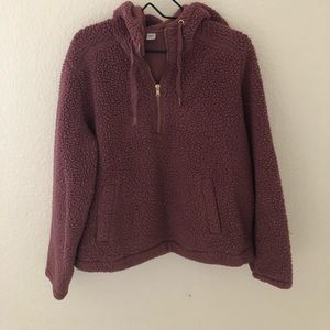 Mauve hoodie
